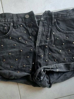 Salt & Pepper black shorts like new, size S