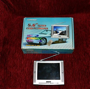 Τηλεόραση - μόνιτορ 5.6". TFT LCD. Model LC 560.  Color tv/ monitor. Αχρησιμοποίητη