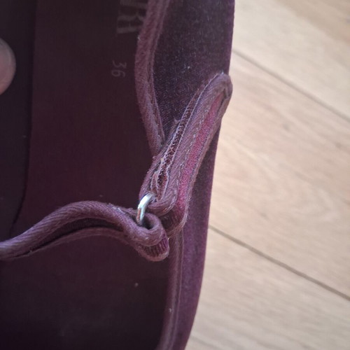 Zara ballerinas size 36, red