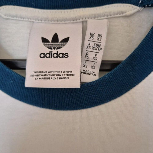 Adidas original T-shirt size XS like new, white