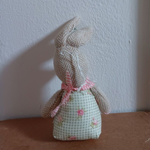 Plush bunny like new, small for keychain