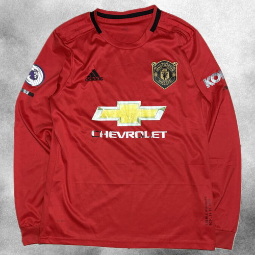 Manchester United Red Long Sleeve Jersey Adidas like new