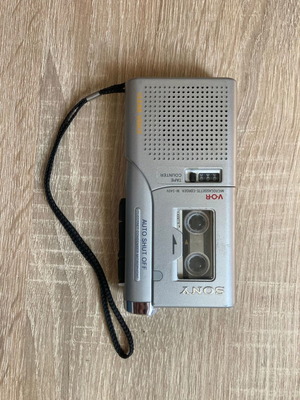Sony V-O-R Microcassette-Corder M-540V μεταχειρισμένο, δημοσιογραφικό μαγνητόφωνο