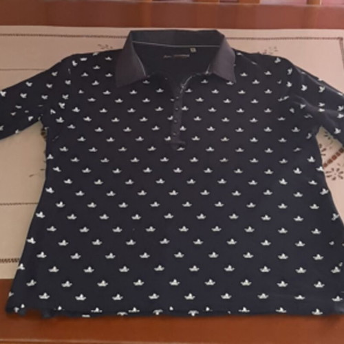 Women's T-Shirt Julia Bergovich used, dark blue, sizes L and XL