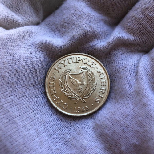Cyprus 20 Cents Coin 1983 like new