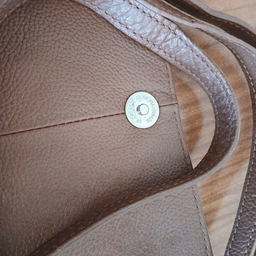 Carpisa leather shoulder bag new, brown