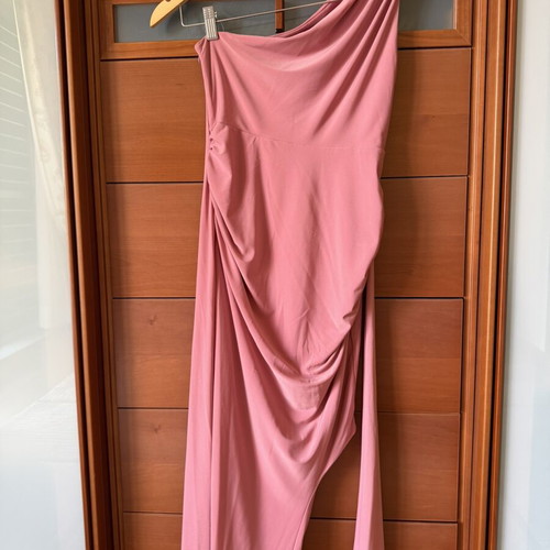 Club London maternity dress used, pink, size S