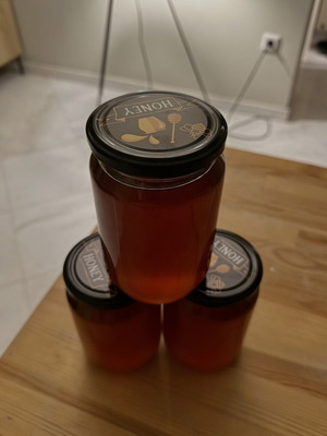 Mountain flower honey from Pangaio