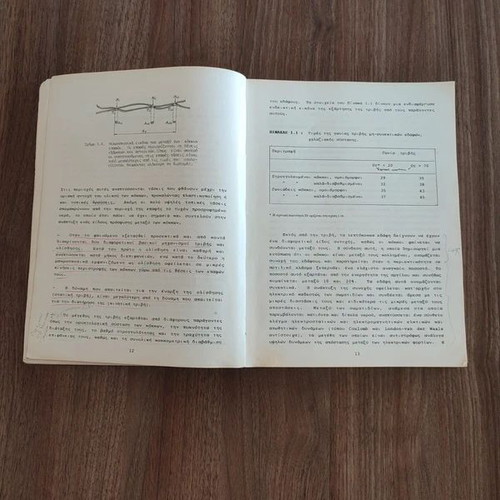 Edafomichaniki book used by Stefanos Tsotsos