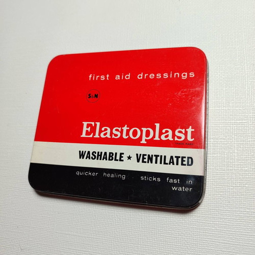 Elastoplast tin box used