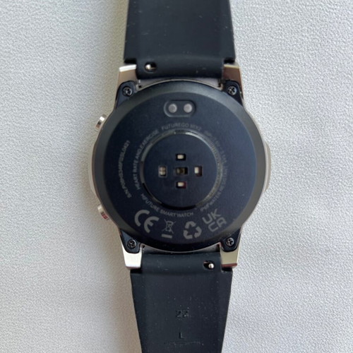 HiFuture FutureGo Mix 2 smartwatch like new, stainless steel with heart rate monitor