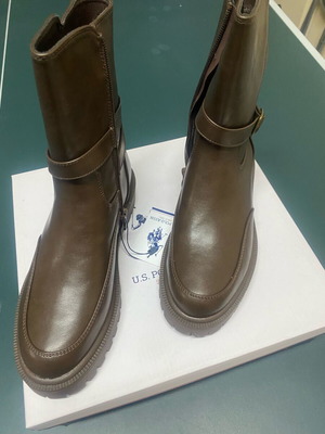 U.S. Polo Assn. boots new, brown, size 37