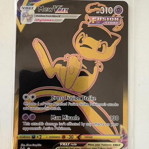 Pokémon TCG Mew VMAX SWSH Lost Origins card like new