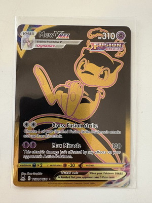 Pokémon TCG Mew VMAX SWSH Lost Origins card like new