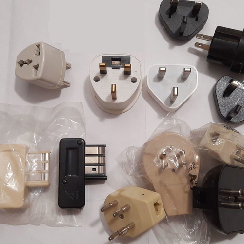 Electrical and telephone adapters used