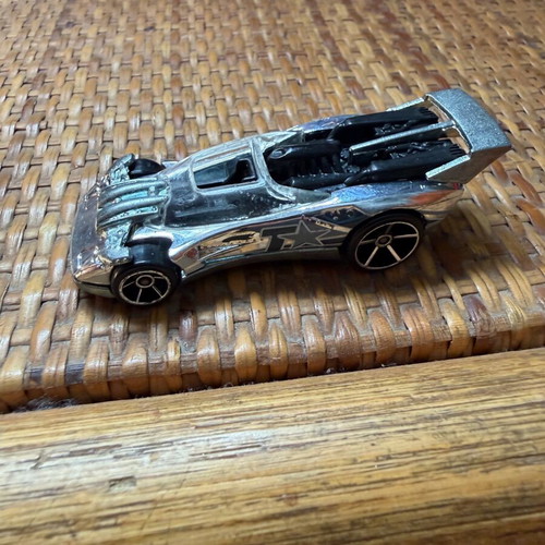 2007 Flathead Fury Hot Wheels HW Chrome Diecast Car used