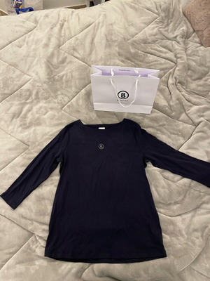 Bogner navy blue long arm shirt Louna new, size XXL