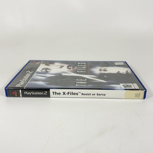 The X-Files Resist or Serve PlayStation 2 game used, complete with manual