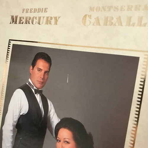 Freddie Mercury & Monserrat Gaballe Barcelona LP used, rock