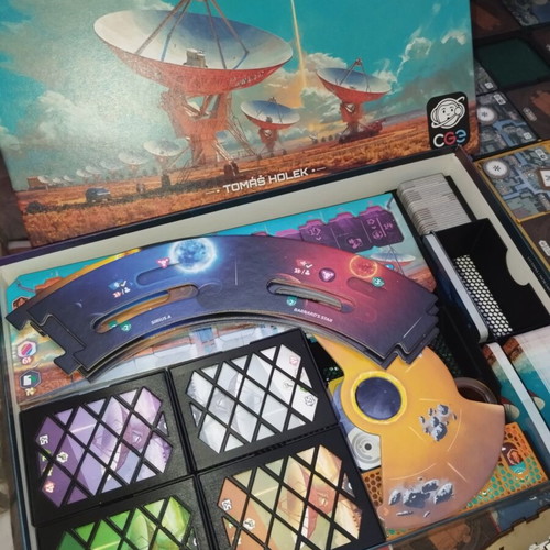 3D Printed Insert for SETI Board Game with Expansion, custom orders