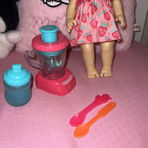 Hasbro Baby Alive Magical Mixer doll used