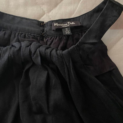 Massimo Dutti sleeveless top like new, size S, black