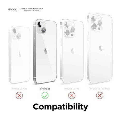 Elago silicone case for iPhone 13 6.1 inch, pink