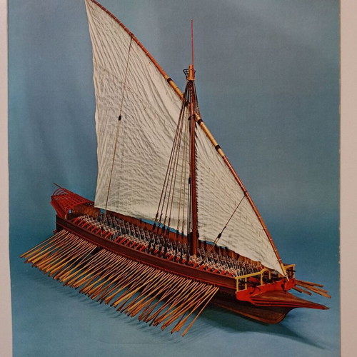 Glifanal promotional card used with ship design