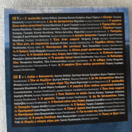 Manos Loizos Afiroma 2CD new, entechno