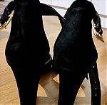  γόβες μαύρες ψηλοτάκουνες