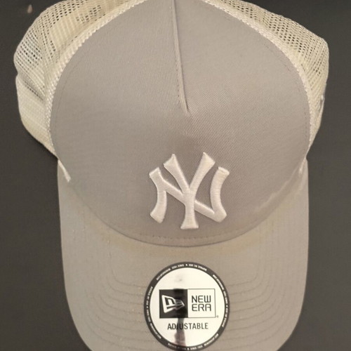 New Era cap used, grey, one size