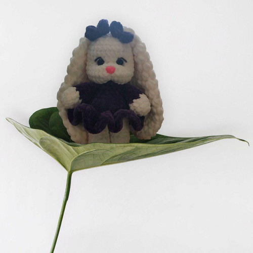 Handmade Bunny New Made of Soft Plush Yarn