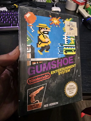Nintendo NES Gumshoe (PAL A UK) Complete in box