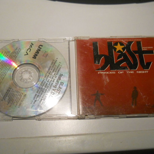Blast Featuring V.D.C. Princes Of The Night CD single used, electronic
