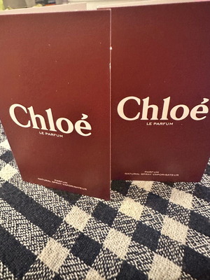 Chloe Le Parfum tester 2x1.2ml new
