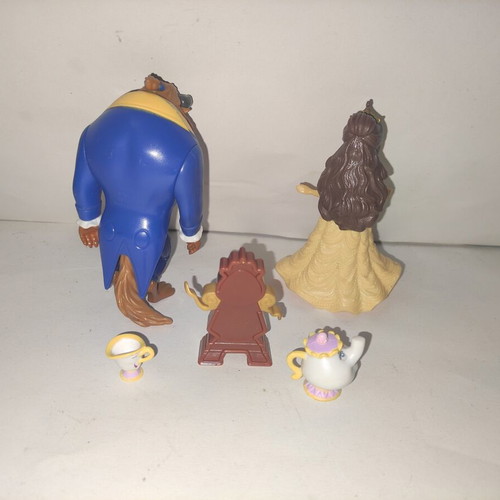 Disney Beauty and the Beast Mini Figures like new