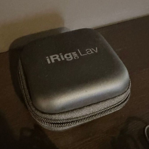 iRig Mic Lav professional lavalier microphone 2-pack like new