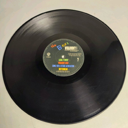The B-52's Whammy! vinyl used, first American pressing