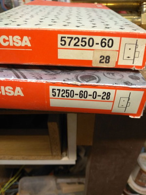 CISA locks package 6 pieces