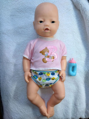 Baby Amore doll used, interactive with sounds, 36 cm