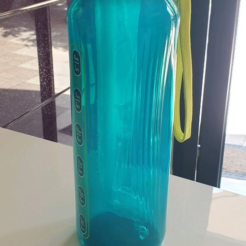 AquaVibe 1.2 l bottle new with straw and hydration markers
