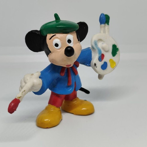 Mickey Mouse collector figure hand-painted, like new