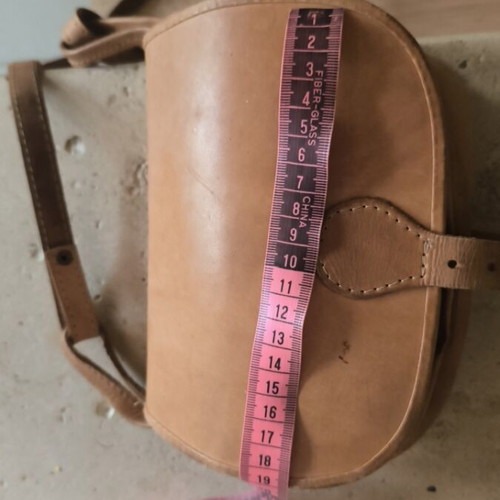 Leather crossbody bag, unused
