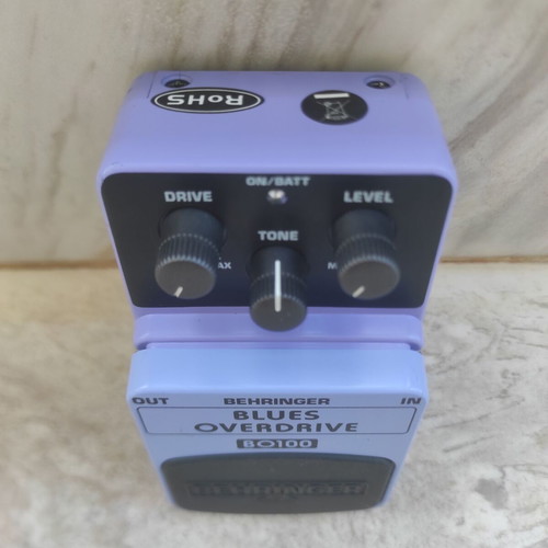 Behringer Blues Overdrive BO100 pedal like new vintage 2008