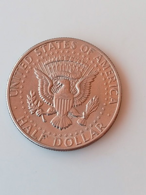 American half dollar coin 1974