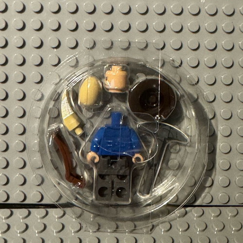 Lego Minifigure Dr. Alan Grant - Blue Shirt brand new, Jurassic World - Dominion