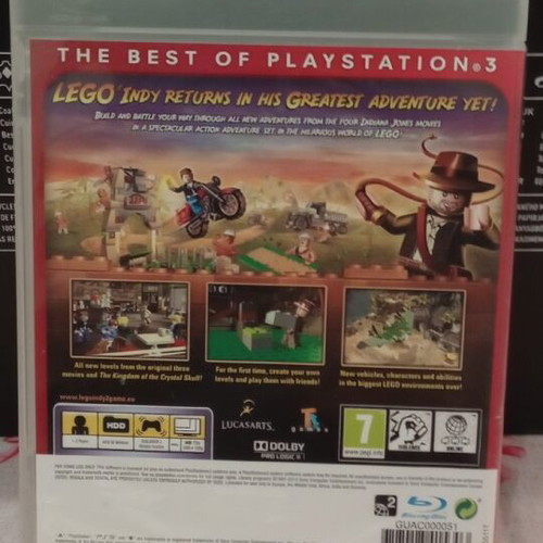 Ps3 Lego Indiana Jones 2 used