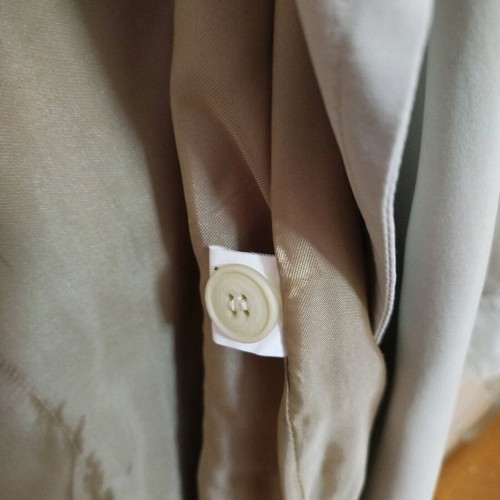 Iso women's trench coat like new, beige, size M