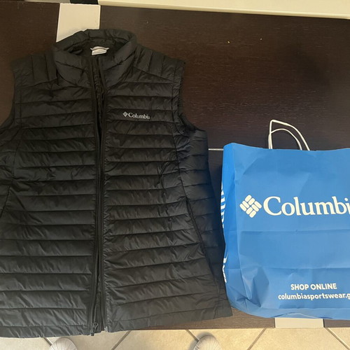 Columbia Silver Falls puffer vest, black, XL