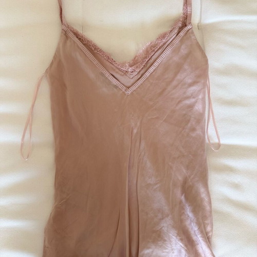 Silk cami top Massimo Dutti, like new, pink, size S